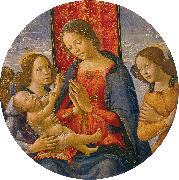 Virgin Adoring the Child with Two Angels